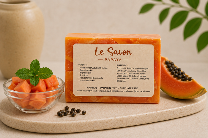 Papaya Handmade Soap